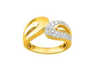 Bague Pavage Diamant Or Jaune 750 - 1.6048.23 - Réf. 1.6048.23