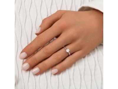 Bague Solitaire Diamant Naturel 0.50 ct Or Jaune 18k | Cupillard Belfort - CR48163D - Réf. CR48163D