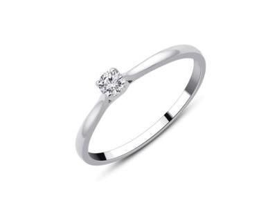Bague Solitaire Platine Diamant Naturel 0.10 Carat  | Cupillard Belfort - CR48162DPT - Réf. CR48162DPT
