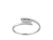 Bague Trilogie Diamants Pastillés Or Gris 750 - PJB42GB5 - Réf. PJB42GB5