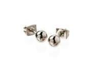 Boucles d'Oreilles Boules Titane Poli Boccia - 0504-01 - Réf. 0504 01