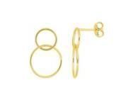 Boucles d'Oreilles Cercles Or jaune 375 Pendantes 297196.00 - Réf. 297196.00