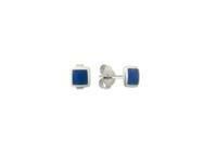 Boucles d’Oreilles Clozeau Or Blanc 750 Résine Bleue - C4Y149GBP - Réf. C4Y149GBP