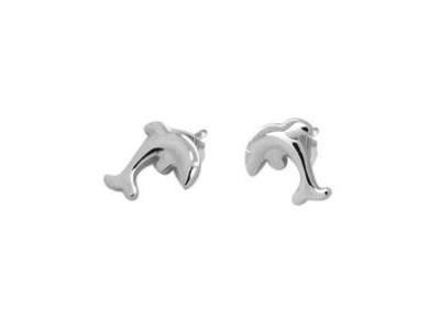 Boucles d'Oreilles Enfant Dauphin Titane Boccia - 05090-01 - Réf. 05090 01