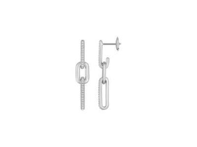 Boucles d'Oreilles Guy Laroche Argent Zircon G35028.11 - Réf. G35028.11