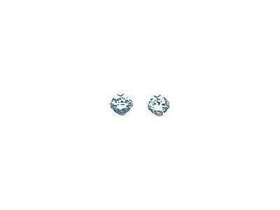 Boucles d'Oreilles Topaze 2,5 mm Or Gris 18 Carats - 8035.25GT - Réf. 8035.25GT