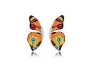 Boucles d'Oreilles Una Storia Papillons Argent Zircon - BO121184 - Réf. BO121184