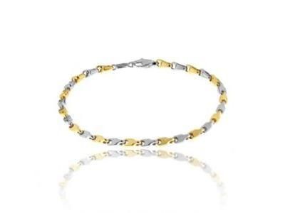 Bracelet Accenti Or Bicolore 750 Chimento - 1B05243ZZ2 - Réf. 1B05243ZZ2180