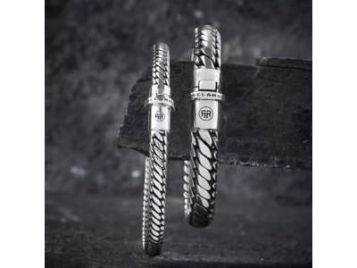 Bracelet Apollo Small Argent Rebel Et Rose - RR-BR028-S - Réf. RR-BR028-S