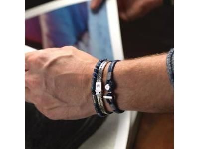 Bracelet Argent Rebel & Rose Maille Serpent - RR-BR026-S - Réf. RR-BR026-S