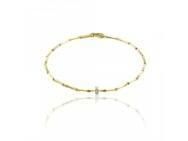 Bracelet Bamboo Shine Diamant Or Jaune 750 Chimento - Réf. 1B05354B12180