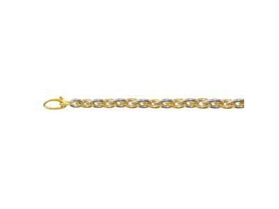 Bracelet Bicolore Valenzi en Argent Bicolore - FA005-B - Réf. FA005-B
