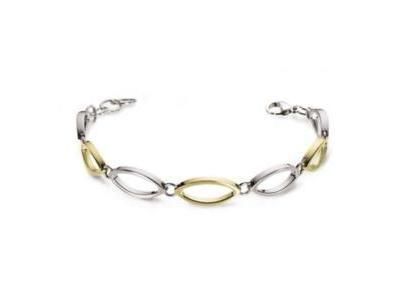 Bracelet Boccia Femme Titane Plaqué Or Jaune 0372-02 - Réf. 0372 02