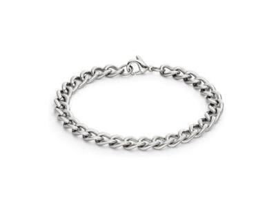 Bracelet Boccia Homme Titane Maillons Entrelacés - 03085-01 - Réf. 03085 01