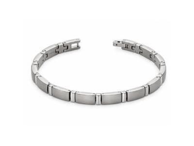Bracelet Boccia Homme Titane Mat et Poli 0371-01 - Réf. 0371 01