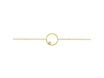 Bracelet Cercle Diamant Or Jaune 375 Ballet BB3081CNJ - Réf. BB3081CNJ18