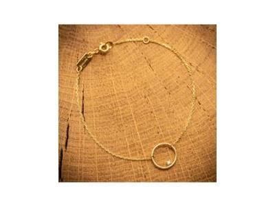 Bracelet Cercle Diamant Or Jaune 375 Ballet BB3081CNJ - Réf. BB3081CNJ18