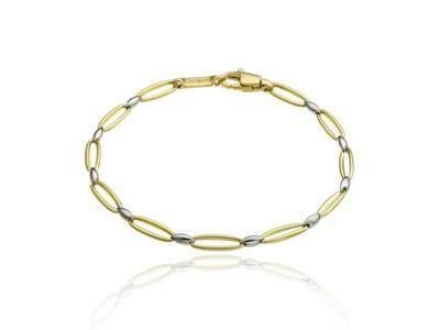 Bracelet CHIMENTO Accenti Or 750 Bicolore 1B02555ZZ2 - Réf. 1B02555ZZ2180