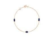 Bracelet Clozeau Samba Or 750 et Résine Bleue - C3L109RBP - Réf. C3L109RBP