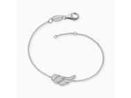 Bracelet Engelsrufer Aile d'Ange Argent Rhodié Zirconium ERB-LILWING-ZI - Réf. ERB-LILWING-ZI