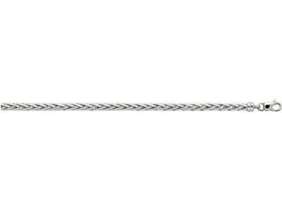 Bracelet Maille Palmier 4,00 mm Or Gris 750 - 2305BG - Réf. 2305BG