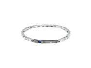 Bracelet Maserati Acier Gun Zircon Bleu - JM224AXO03 - Réf. JM224AXO03