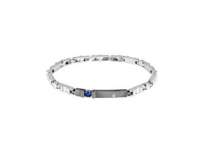 Bracelet Maserati Acier Gun Zircon Bleu - JM224AXO03 - Réf. JM224AXO03