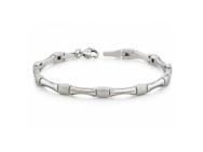 Bracelet Mixte Titane Mat Et Poli Boccia 03037-01 - Réf. 03037 01