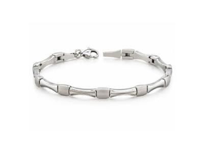 Bracelet Mixte Titane Mat Et Poli Boccia 03037-01 - Réf. 03037 01