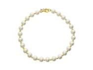 Bracelet Perle 4,5-5 mm Boule Or Jaune 750 - Réf. A74520