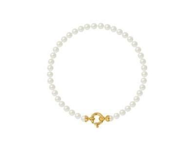 Bracelet Perles Eau Douce 6,5-7 mm Or Jaune 750 - BRC 657 AR3J - Réf. BRC 657 AR3J