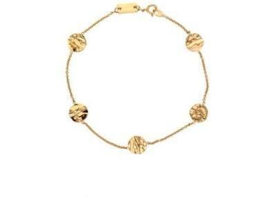 Bracelet Rond Froissé Or Jaune 375 Scarlett Ballet BB3031CNJ18 - Réf. BB3031CNJ18