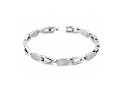 Bracelet Titane Mat et Poli Boccia 03033-01 - Réf. 03033 01