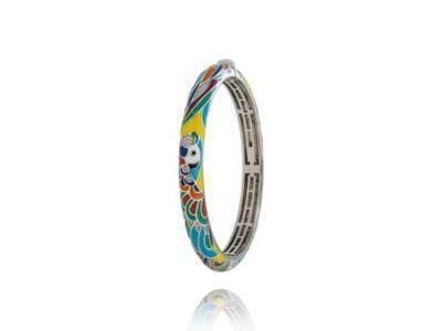 Bracelet Una Storia Argent Lovebird Laque Zircon JO121212 - Réf. JO121212