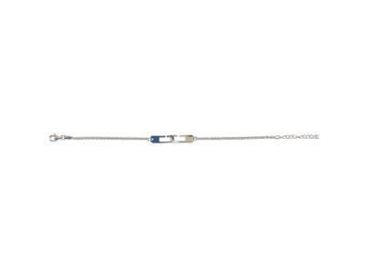 Bracelet Valenzi Grande Menotte En Argent - BR09W - Réf. BR09W