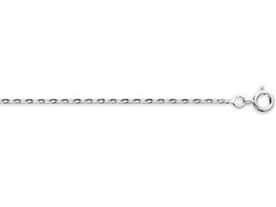 Chaine Forçat Argent 925 Rhodié 1.40 mm - 301656C - Réf. 301656C