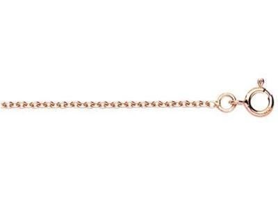 Chaine Forçat Ronde 1.7 mm Or Rose 750 FR45R - Réf. FR45R
