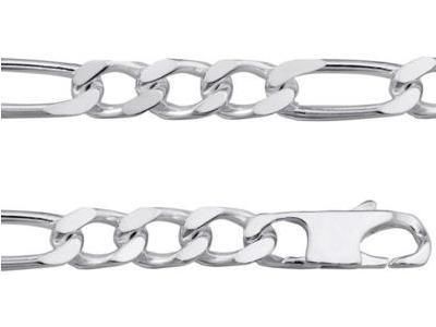 Chaîne Homme Argent 925 Alterné 1/3 - 8MM  - Réf. AC3180