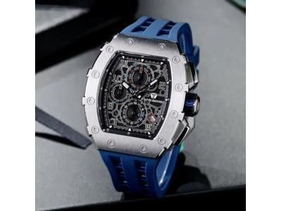 Chronographe Tsar Bomba TB8204Q34 : Acier et Verre Saphir - Réf. TB8204Q34