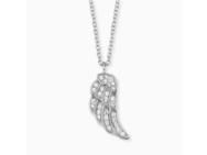Collier Aile d'Ange Argent Zirconium Engelsrufer ERN-LILWING-ZI - Réf. ERN-LILWING-ZI