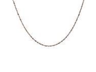 Collier Bicolore Valenzi Argent 925 Plaqué Or Rose- FA069-C PW - Réf. FA069-C PW