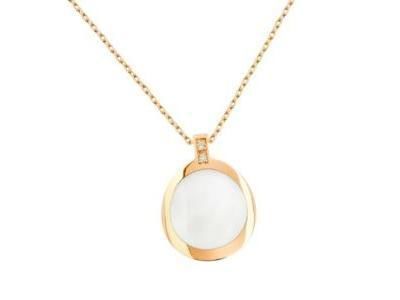 Collier Clozeau Mikado Or Rose 750 Diamant Résine Blanche - C1R616RWNDI - Réf. C1R616RWNDI