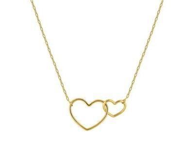 Collier Coeurs Enlacés Or Jaune 375 - 397224.00 - Réf. 397224.00