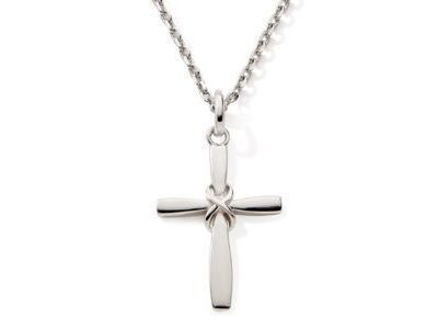 Collier Croix en Argent 925/1000 - C3040 - Réf. C3040