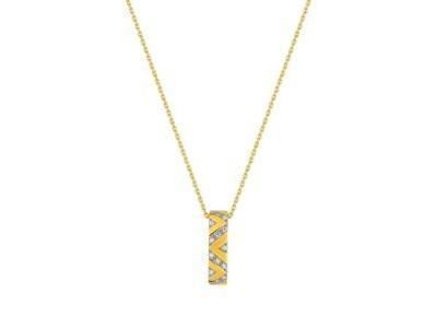 Collier Diamant Bicolore Or 750 - 3.7117.33 - Réf. 3.7117.33