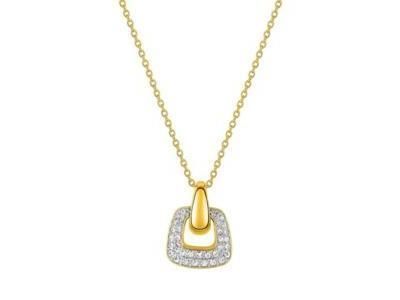 Collier Diamant Or 750/1000 Rhodié - 3.6014.23 - Réf. 3.6014.23