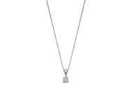 Collier Diamant Or Gris 375 - A02219 - Réf. A02219