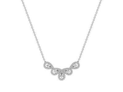 Collier Diamant Or Gris Rhodié 750/1000 - 3.6076.21 - Réf. 3.6076.21