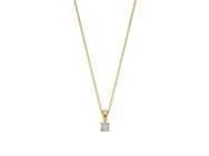 Collier Diamant Or Jaune 375 - A02119 - Réf. A02119