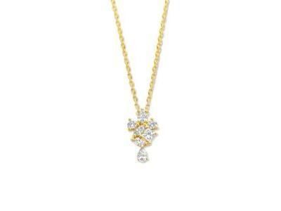 Collier Diamants Or Jaune 750 - 065787-A - Réf. 065787-A